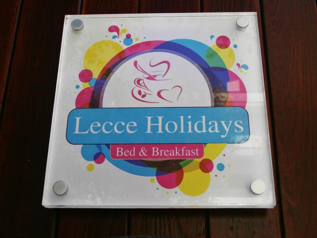 B&B Lecce Holidays Ngoại thất bức ảnh